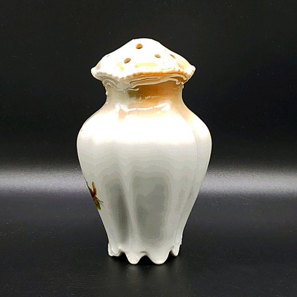 Antique Sugar Shaker Muffineer Victorian Floral - Picture 4 of 9